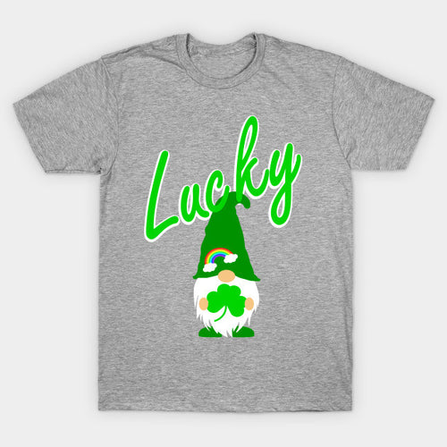 Bild in Galerie-Viewer laden, St. Patrick&#39;s Day Irish Festival 2D Cute Dwarf Print Casual Short Sleeves
