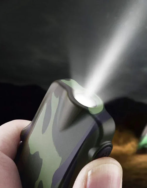 Load image into Gallery viewer, Outdoor Dual Plasma Arc Lighter With Flashlight Waterproof USB Electric Cigarette Lighter Hiking Starter Turbo lighter Men Gifts
