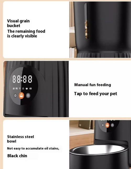 Bild in Galerie-Viewer laden, Intelligent Pet Feeder, Automatic Timing And Quantitative Remote Feeding Machine
