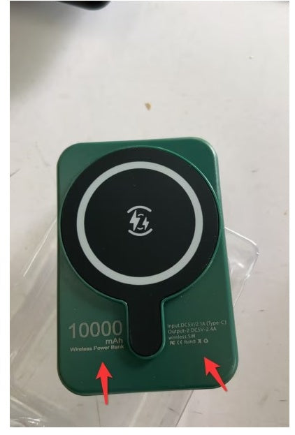 Load image into Gallery viewer, Mini Fast Charging Magnetic Wireless Power Bank 5000 MAh Portable
