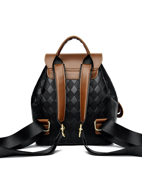 Load image into Gallery viewer, Casual Multifunction Leather Backpack
