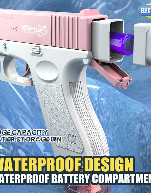 Cargar imagen en el visor de la galería, Electric Water Spray Toy Bursts Children High-Pressure Strong Charging Energy Bared Water Automatic Water Spray Summer Tos
