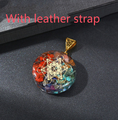 Cargar imagen en el visor de la galería, Colgante de cristal de energía curativa Reiki retro, piedra natural para yoga, meditación, joyería espiritual de los 7 chakras, collar, amuleto
