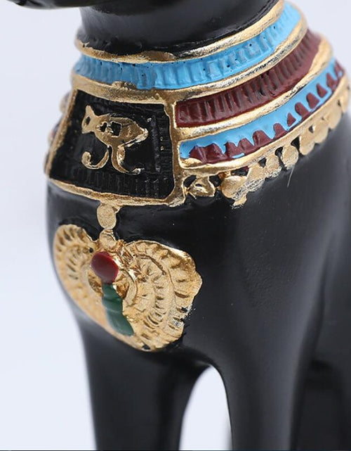 Load image into Gallery viewer, Egyptian Cat God Decorates Home Entrances Crafts Living Room Decorations Gifts Lucky Cats
