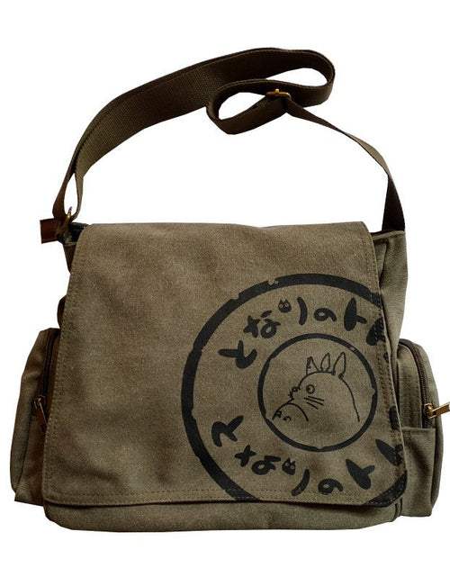 Load image into Gallery viewer, Retro canvas bag, men&#39;s shoulder bag, crossbody bag, large capacity casual bag, travel bag, unisex canvas bag
