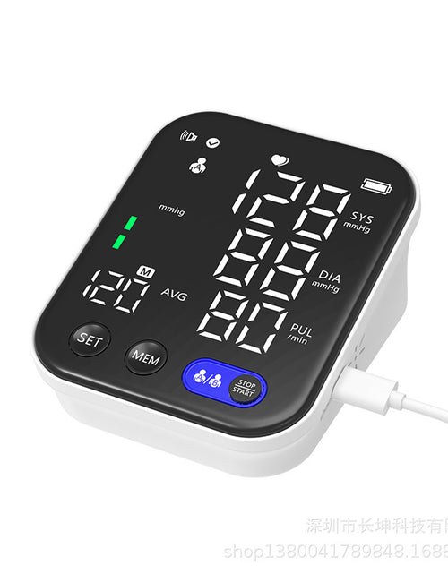 Load image into Gallery viewer, Electronic Blood Pressure Monitor Ultra Clear Large Screen Pulse Sphygmomanometer For Real-time Measurement Of Blood Pressure
