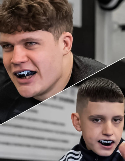 Cargar imagen en el visor de la galería, Sports Mouth Guard Teeth Protector Adults Junior EVA Mouthguard for Boxing Basketball Lacrosse Football MMA Martial Arts Hockey

