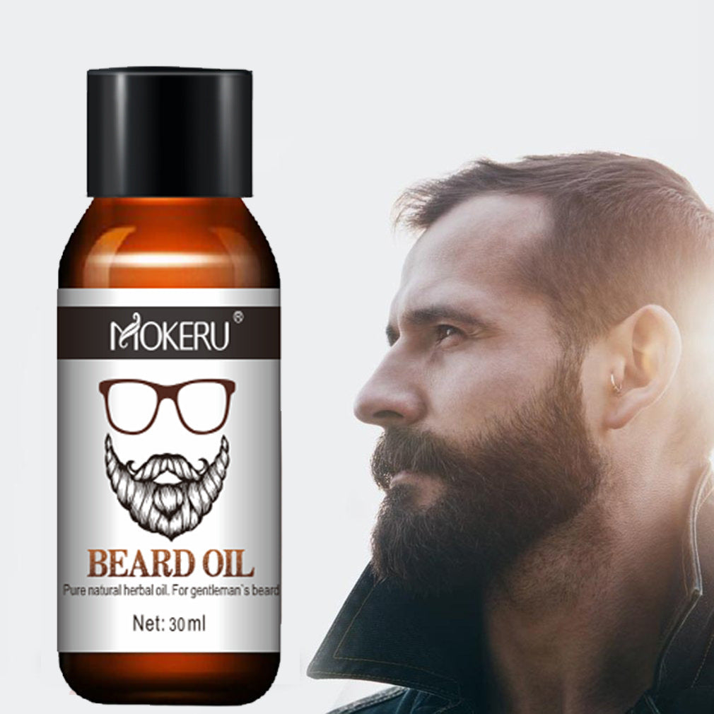 Aceite orgánico para el crecimiento de la barba