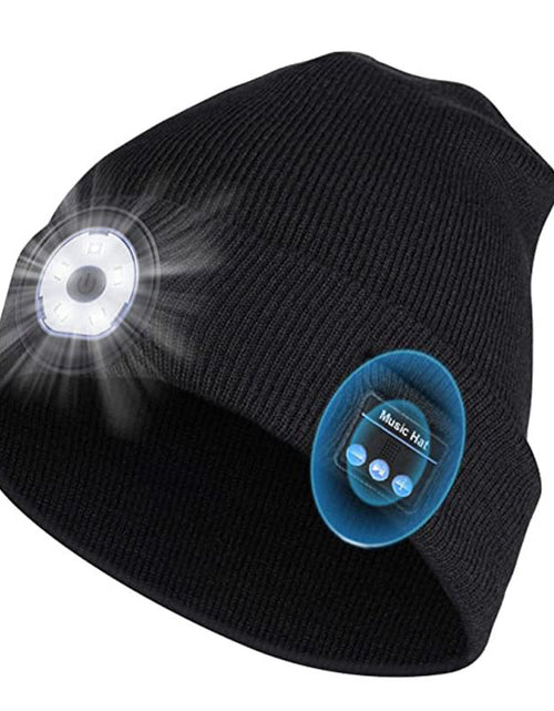 Bild in Galerie-Viewer laden, Bluetooth Headset Hat Led Luminous Wireless Music
