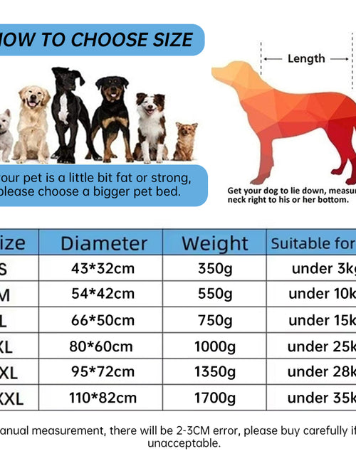 Bild in Galerie-Viewer laden, New, soft, and cozy fleece pet bed. Waterproof bottom. Suitable for small, medium &amp; large pets. Keeps pets warm.

