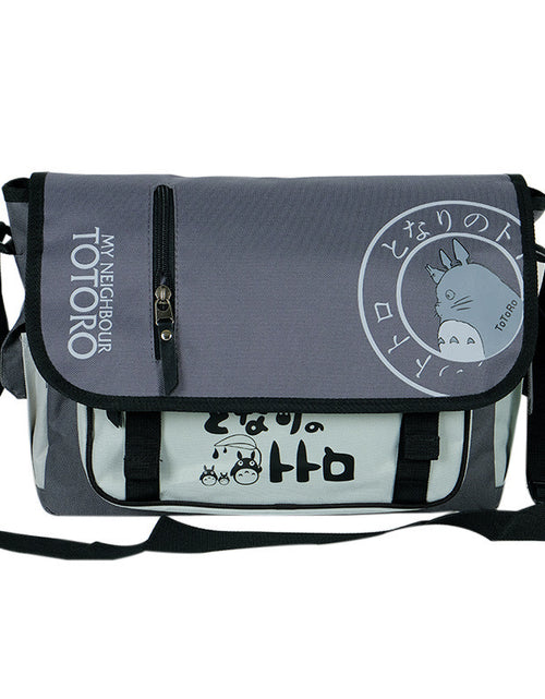 Load image into Gallery viewer, Miyazaki Hayao Totoro shoulder bag, Totoro student backpack, shoulder bag, anime merchandise
