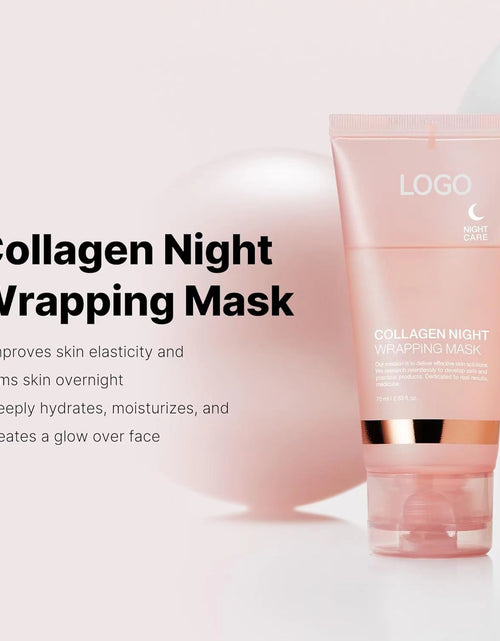 Load image into Gallery viewer, Collagen peel-off mask smearable deep cleansing skin rejuvenation moisturizing skin care sleeping mask
