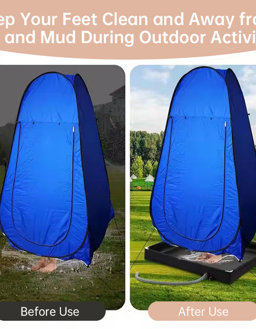 Bild in Galerie-Viewer laden, Folding Outdoor Camping Shower Tray Base  - for Pets &amp; Travel
