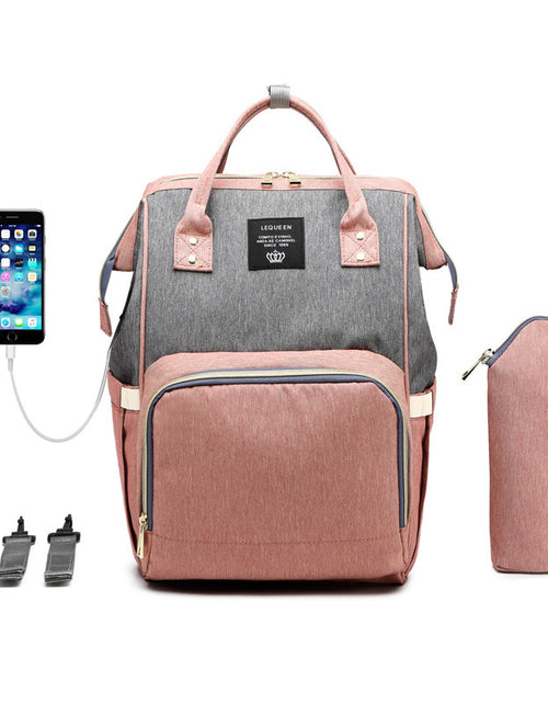 Load image into Gallery viewer, LEQUEEN Multifunctional Large Capacity Mummy Bag
