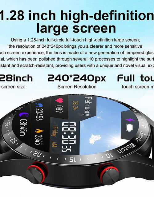 Bild in Galerie-Viewer laden, HW20 Smart Watch ECG+PPG Business Stainless Steel Strap 1.46 Large Screen Bluetooth Call Smart Watch
