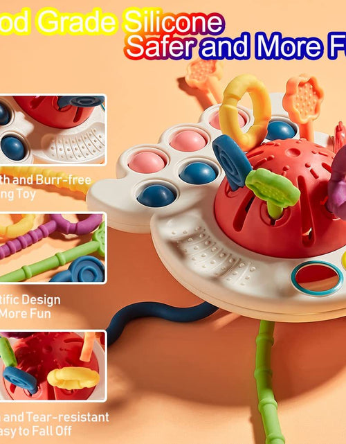 Load image into Gallery viewer, Baby&#39;s Funny Finger Puff Toy Can Be Pressed
