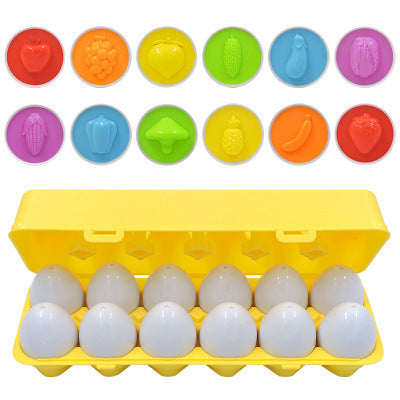 Baby-Lernen-Pädagogisches Spielzeug Smart Egg Toy Spiele Form Matching Sorter Spielzeug Montessori Eier Spielzeug für Kinder Kinder