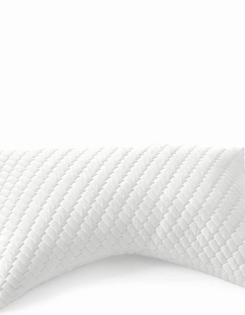 Load image into Gallery viewer, Shredded Memory Foam Bed Pillows for Sleeping, with Washable Removable Bamboo Cooling Sleep Pillow for Back and Side Sleeper
