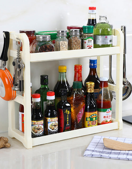Load image into Gallery viewer, Kitchen Storage Shelving Kitchen Supplies Storage Artifact Multilayer
