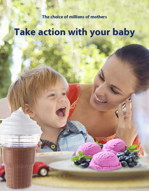 Load image into Gallery viewer, Small DIY Ice Cream Machine Home Creative Automatic Stirring Yogurt Machine
