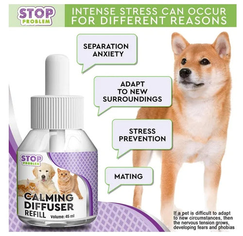 Load image into Gallery viewer, Cat Calming Diffuser &amp; Pet Anti Anxiety Products Feline Calm Pheromones Plug In
