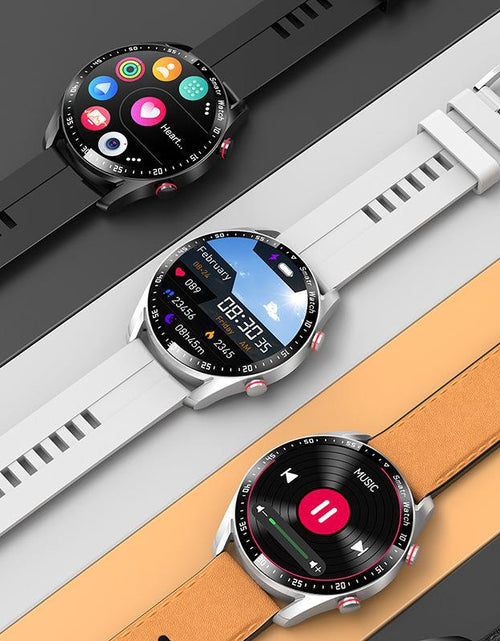Bild in Galerie-Viewer laden, HW20 Smart Watch ECG+PPG Business Stainless Steel Strap 1.46 Large Screen Bluetooth Call Smart Watch
