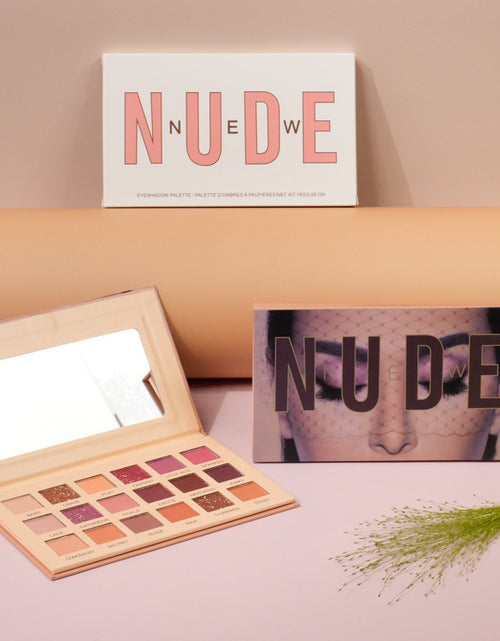 Load image into Gallery viewer, 18-color Desert Rose Matte Pearlescent Eyeshadow Palette Earth Color Multi-purpose Color Eyeshadow Palette
