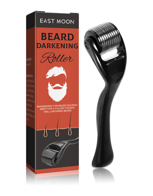 Load image into Gallery viewer, Beard Bushy Roller, Strong Root Moistens Soft Light For Men Nourishing Bushy Growing Beard Comb
