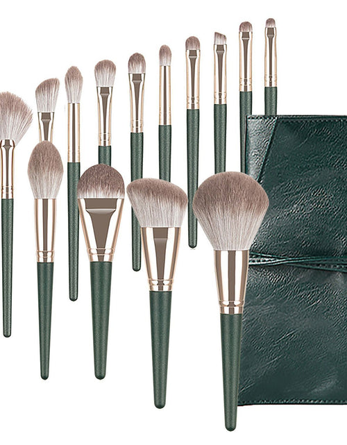 Bild in Galerie-Viewer laden, Green Cloud 14 Make-up-Pinsel-Set
