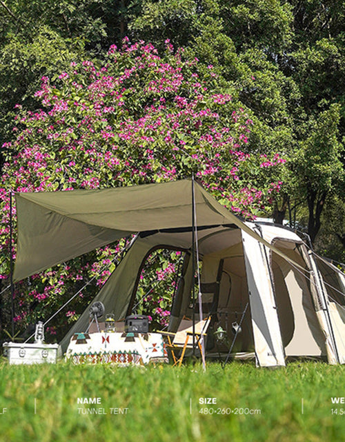Bild in Galerie-Viewer laden, Landwolf Large Space Tunnel Tent Outdoor Camping Tourist
