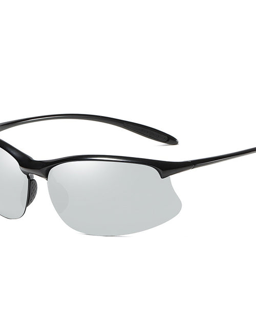 Load image into Gallery viewer, Fashion Semi-rimless Sports Driving Polarized Light Sun Glasses
