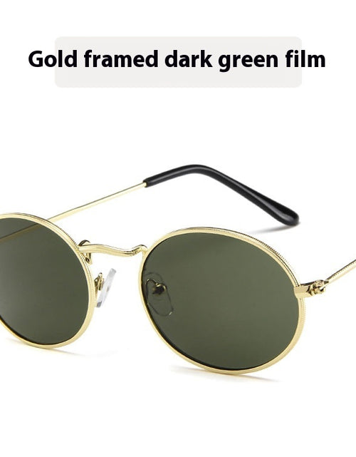 Load image into Gallery viewer, Sun Protection Trend Retro Oval Sun Glasses
