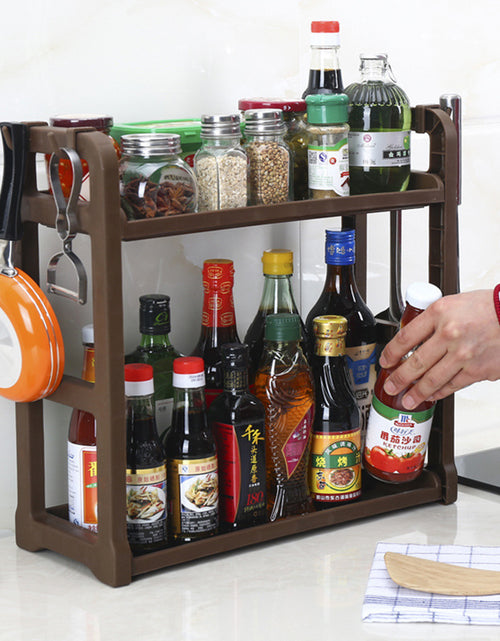 Load image into Gallery viewer, Kitchen Storage Shelving Kitchen Supplies Storage Artifact Multilayer
