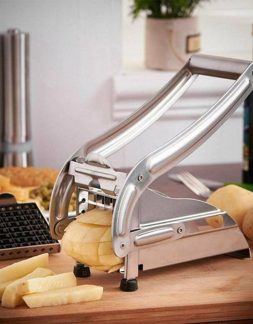 Load image into Gallery viewer, Potato Chip Cutter, Manual Potato Chip Cutter, Cucumber Chip Cutter, Potato Chip Cutter, Shredder

