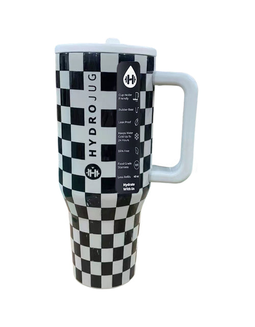 Load image into Gallery viewer, HydroJug Traveler: 32OZ/40OZ, stainless steel, vacuum insulated. Straw lid, double-wall thermal.car mug
