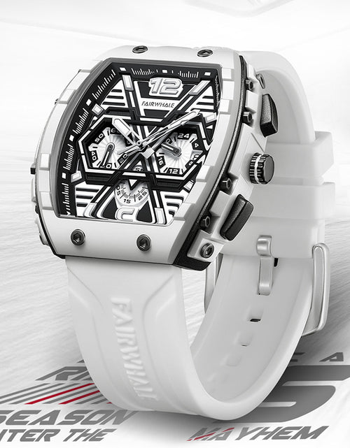 Load image into Gallery viewer, Men&#39;s multi-functional cool three eye shaking sonic explosive casual quartz wristwatch
