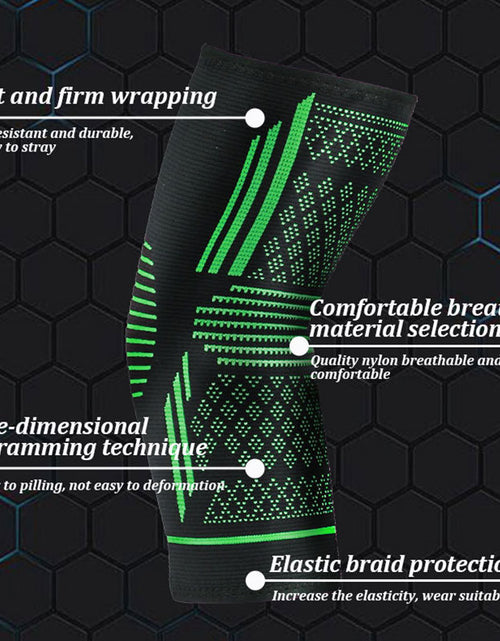 Load image into Gallery viewer, Sports elbow protection with four-way elastic pressure knitted breathable nylon elbow protection
