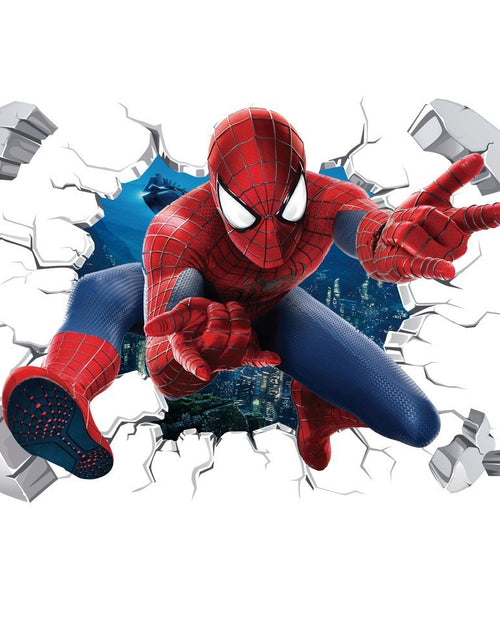 Cargar imagen en el visor de la galería, 3D Avengers Fist Wall Stickers Self Adhesive Wholesale Green Giant Living Room Bedroom Creative Background Wall PVC Decoration
