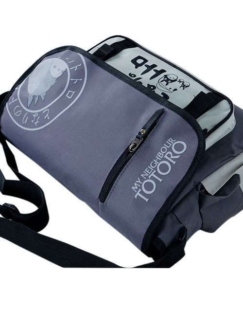 Load image into Gallery viewer, Miyazaki Hayao Totoro shoulder bag, Totoro student backpack, shoulder bag, anime merchandise
