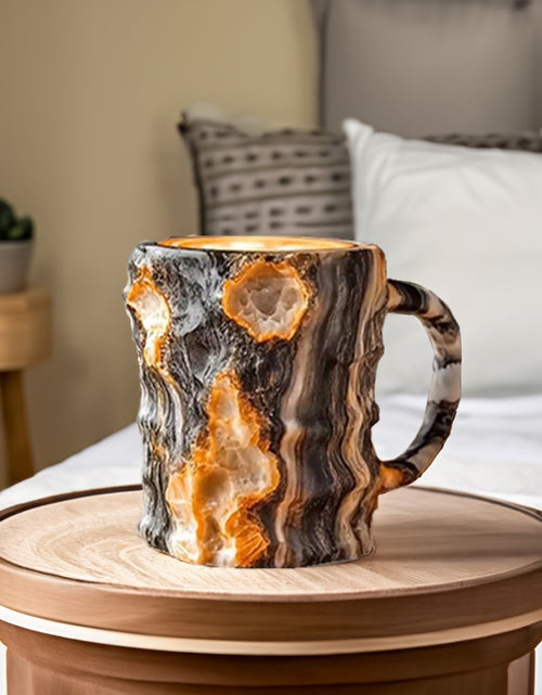 Load image into Gallery viewer, Healing &amp; Spiritual Gifts: New Multi-Color Natural Mineral Crystal Mug. Colorful Crystal Christmas Mug for Coffee, Perfect for Festival.

