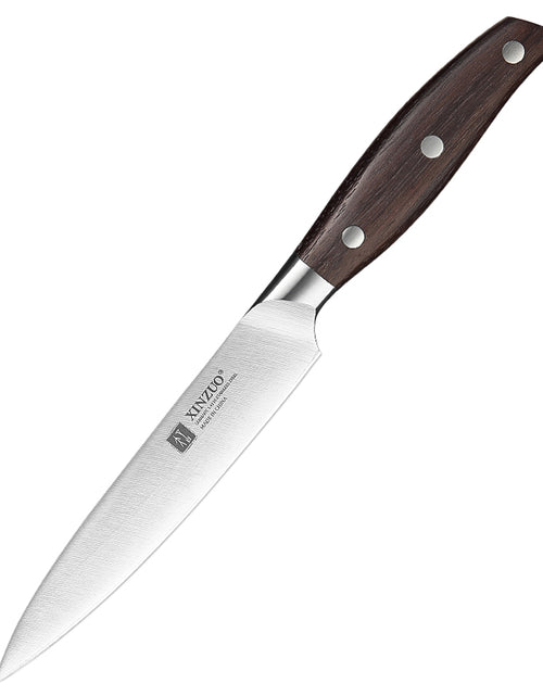 Load image into Gallery viewer, XINZUO Kitchen Tools 6 PCS Kitchen Knife Set of Utility Cleaver Chef Bread Knife High Carbon German Stainless Steel Knives sets
