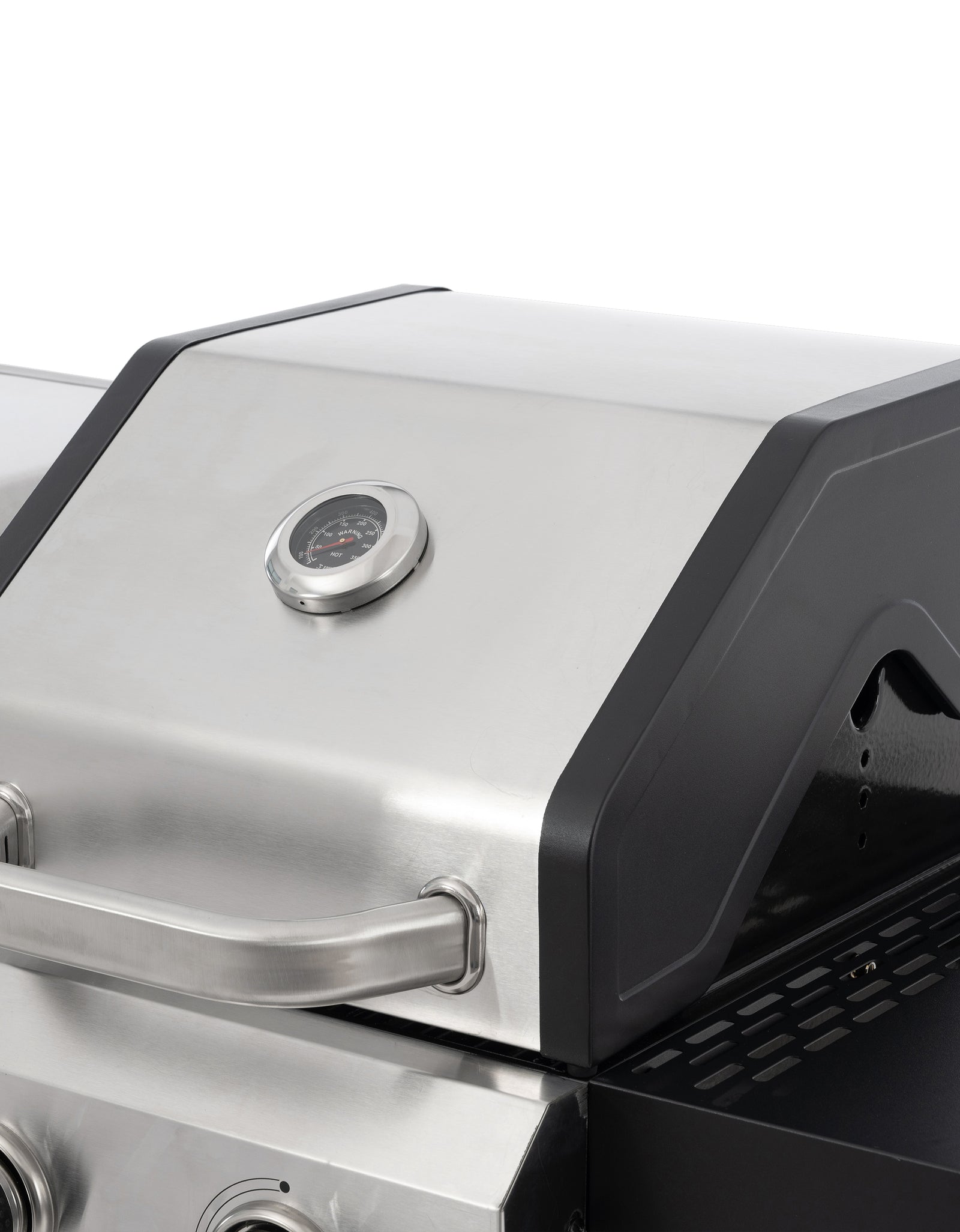 2+2 multifunctional gas barbecue grill and covered grill combination for outdoor cooking - barbecue, barbecue, pizza.