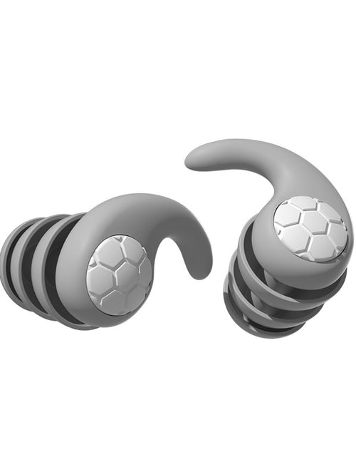 Load image into Gallery viewer, New soundproof and noise reducing earplugs silicone waterproof swimming dormitory noise filter hearing protection
