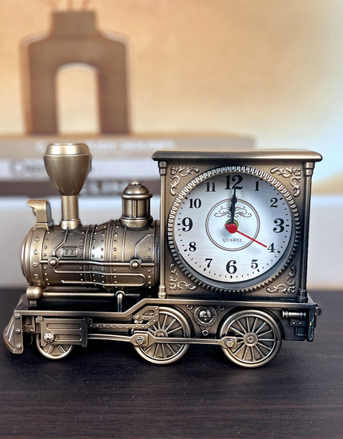 Load image into Gallery viewer, Daily Necessities Alarm Clock Train Alarm Clock Fashion Alarm Clock Student Bedhead Clock Home Furnishings
