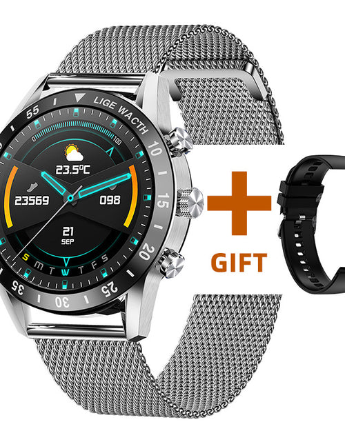 Load image into Gallery viewer, Bluetooth call smart watch pedometer sports multifunctional men&#39;s waterproof bracelet watch
