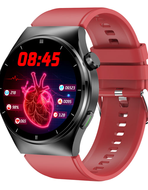 Bild in Galerie-Viewer laden, F320 laser therapy Bluetooth call uric acid lipids watch non invasive blood sugar heart rate body temperature smart watch
