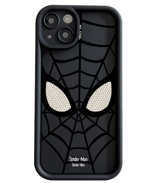Cargar imagen en el visor de la galería, Spider Man iPhone 14 Promax Matte Silicone Soft Case for Apple Phone Case
