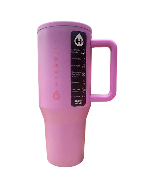 Load image into Gallery viewer, HydroJug Traveler: 32OZ/40OZ, stainless steel, vacuum insulated. Straw lid, double-wall thermal.car mug
