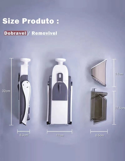 Load image into Gallery viewer, Safe Slice Mandoline for Vegetables, Meal Prep &amp; More with 30+ Presets &amp; Thickness Adjuster

