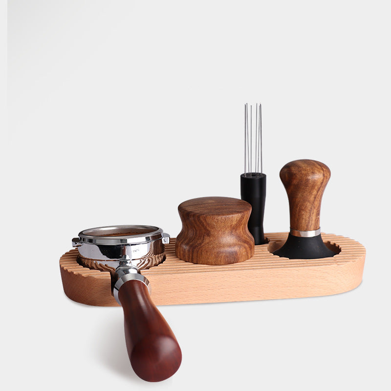 Coffee Press Base Wooden Storage Base
